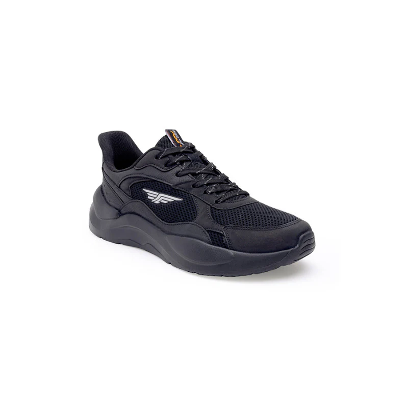 Men's Black Walking Shoes - Image 2