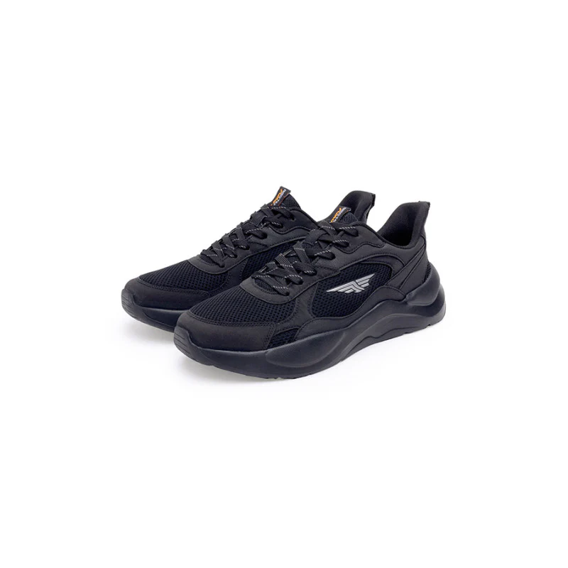 Men's Black Walking Shoes - Image 5