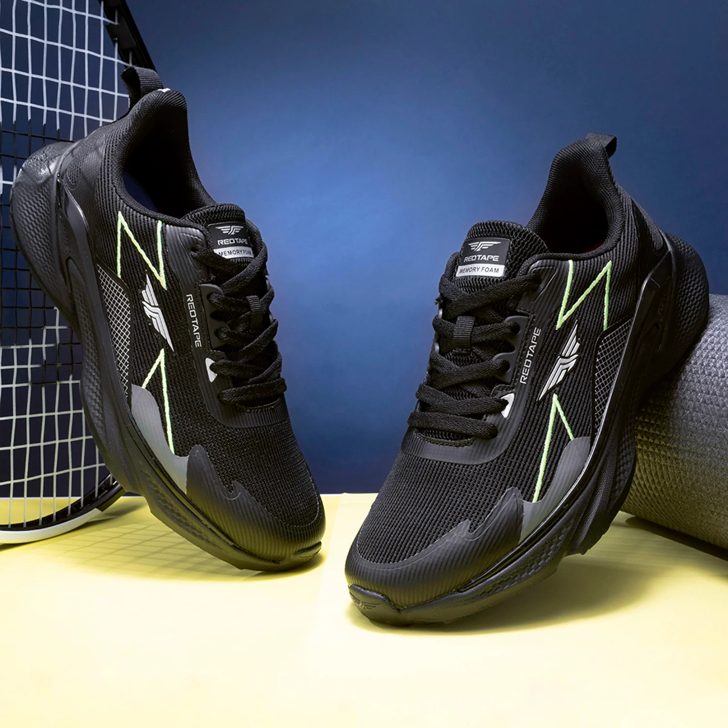 Men Black Walking Shoes - Image 6