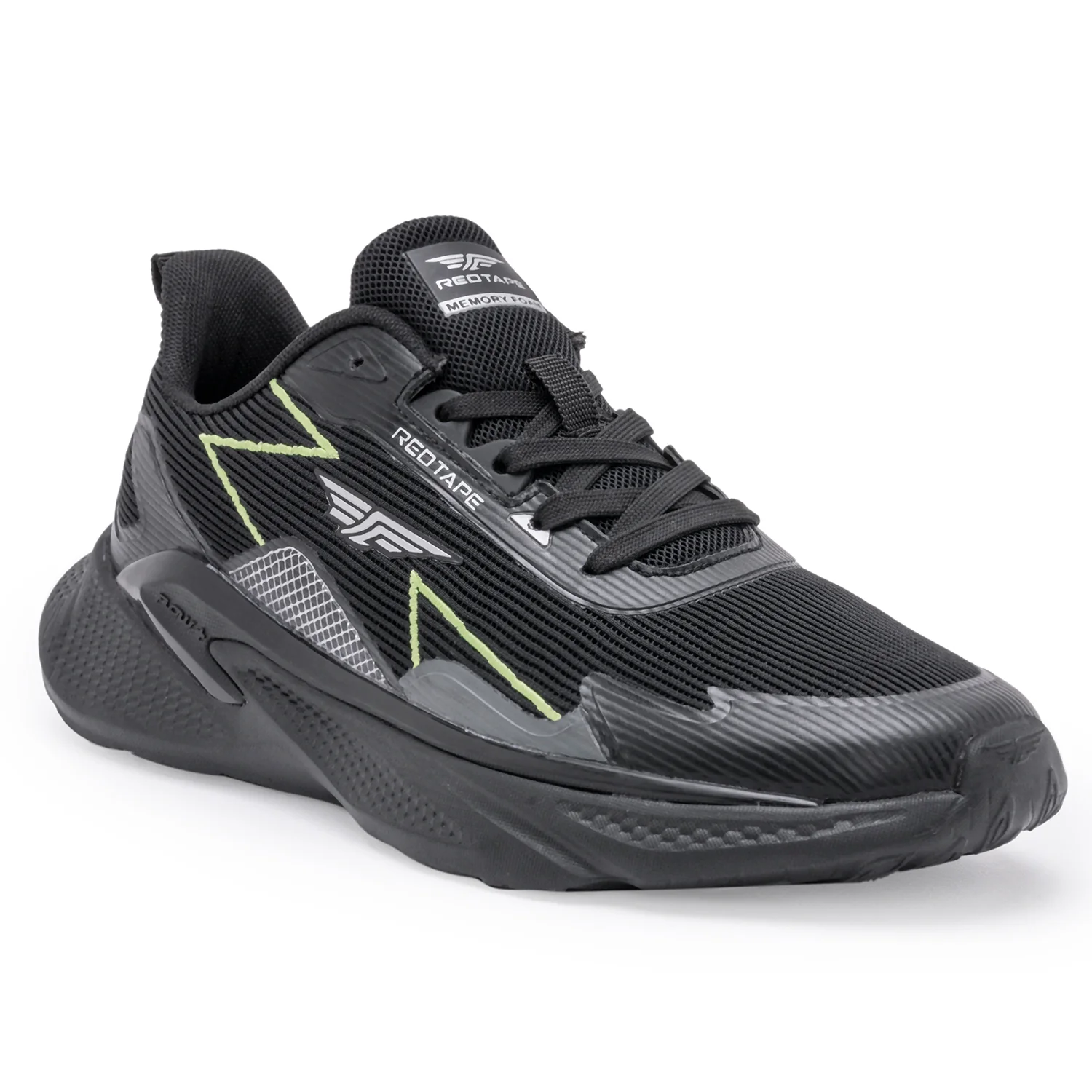 Men Black Walking Shoes - Image 7