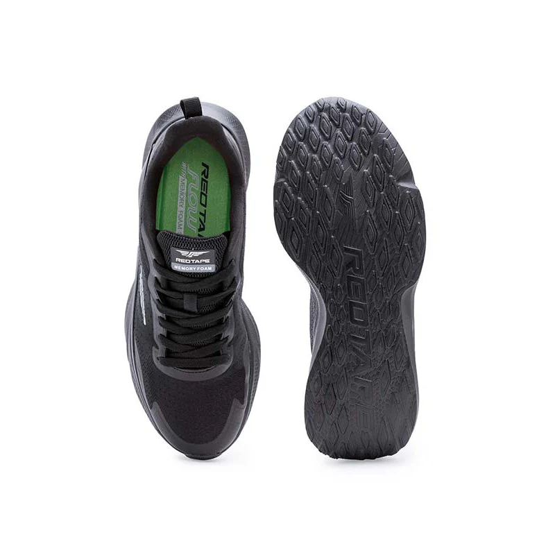 Men's Black Walking Shoes - Image 6