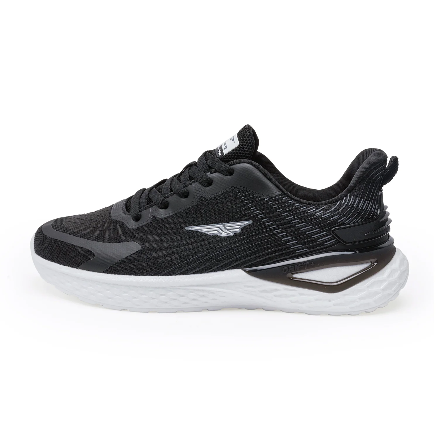 Men Black Walking Shoes - Image 3