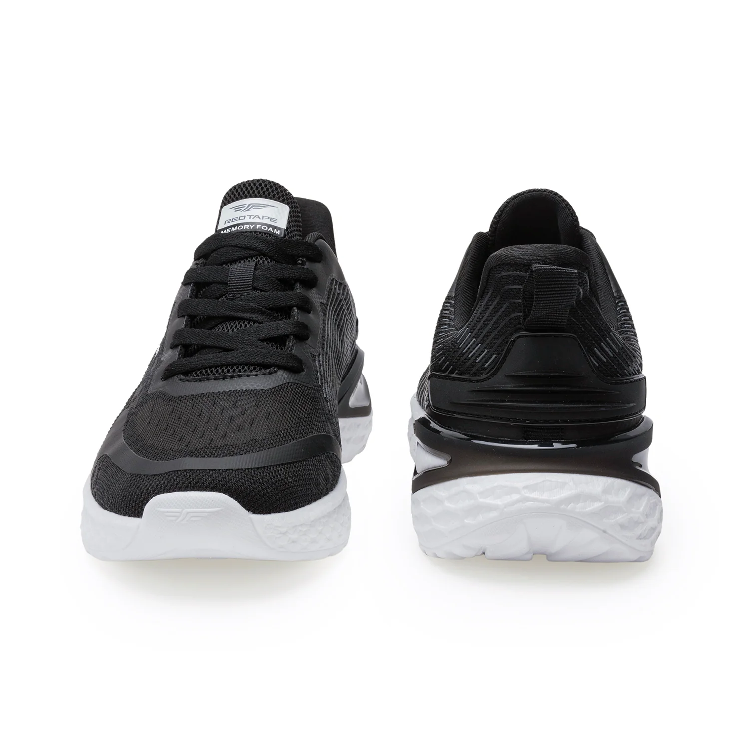 Men Black Walking Shoes - Image 4