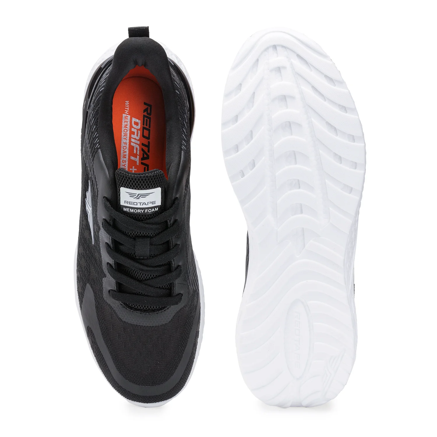 Men Black Walking Shoes - Image 5