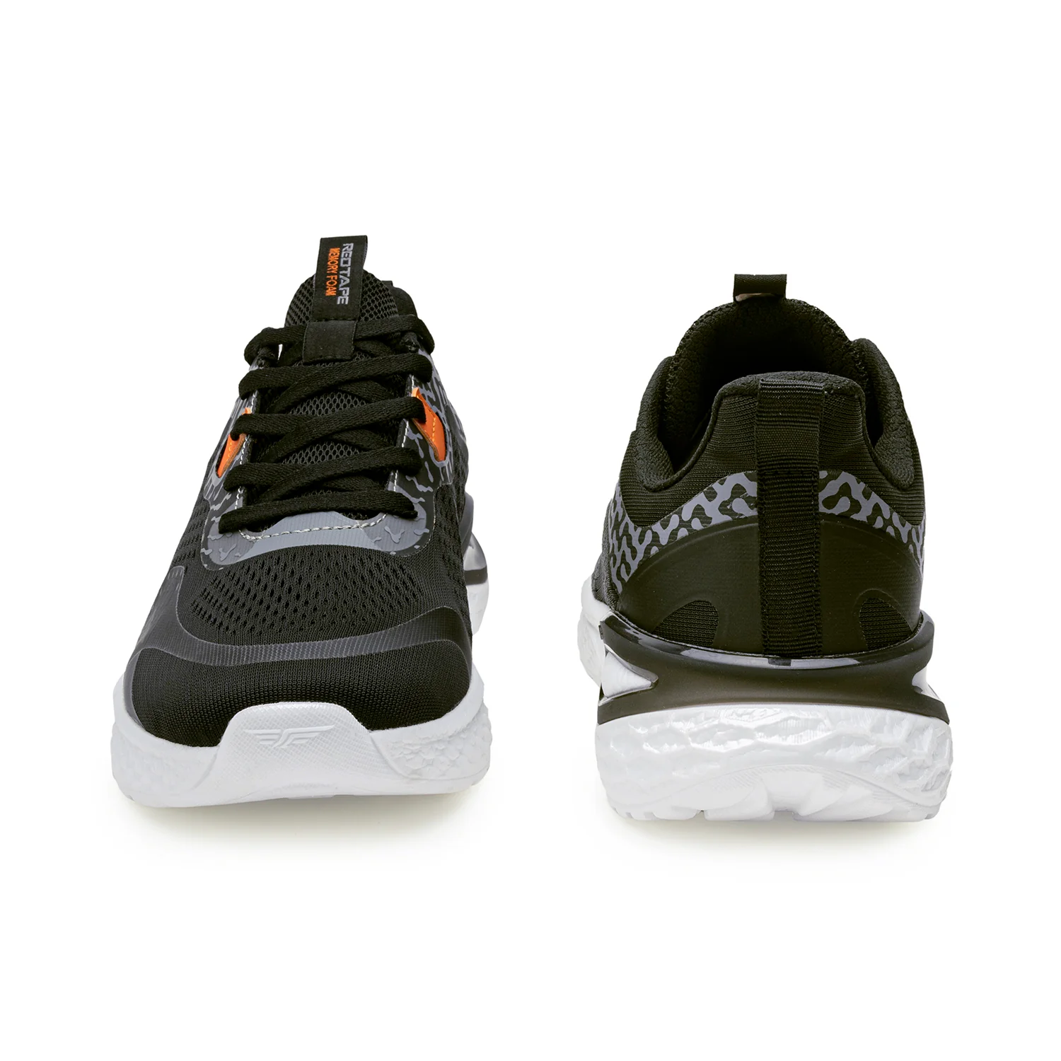 Men Black Walking Shoes - Image 4