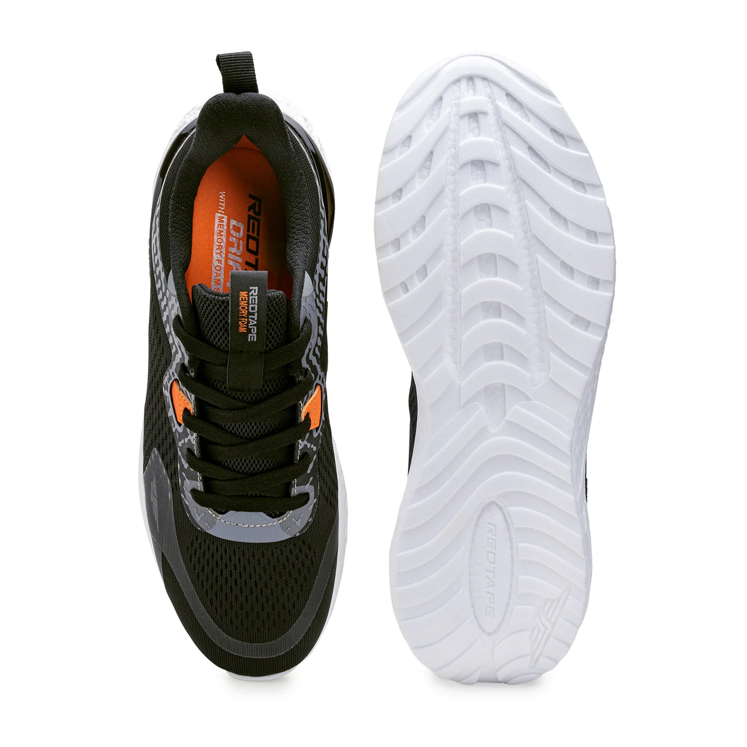 Men Black Walking Shoes - Image 5