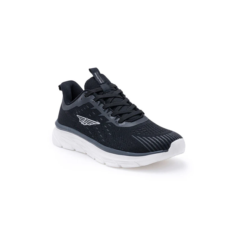 Men's Black Walking Shoes - Image 2