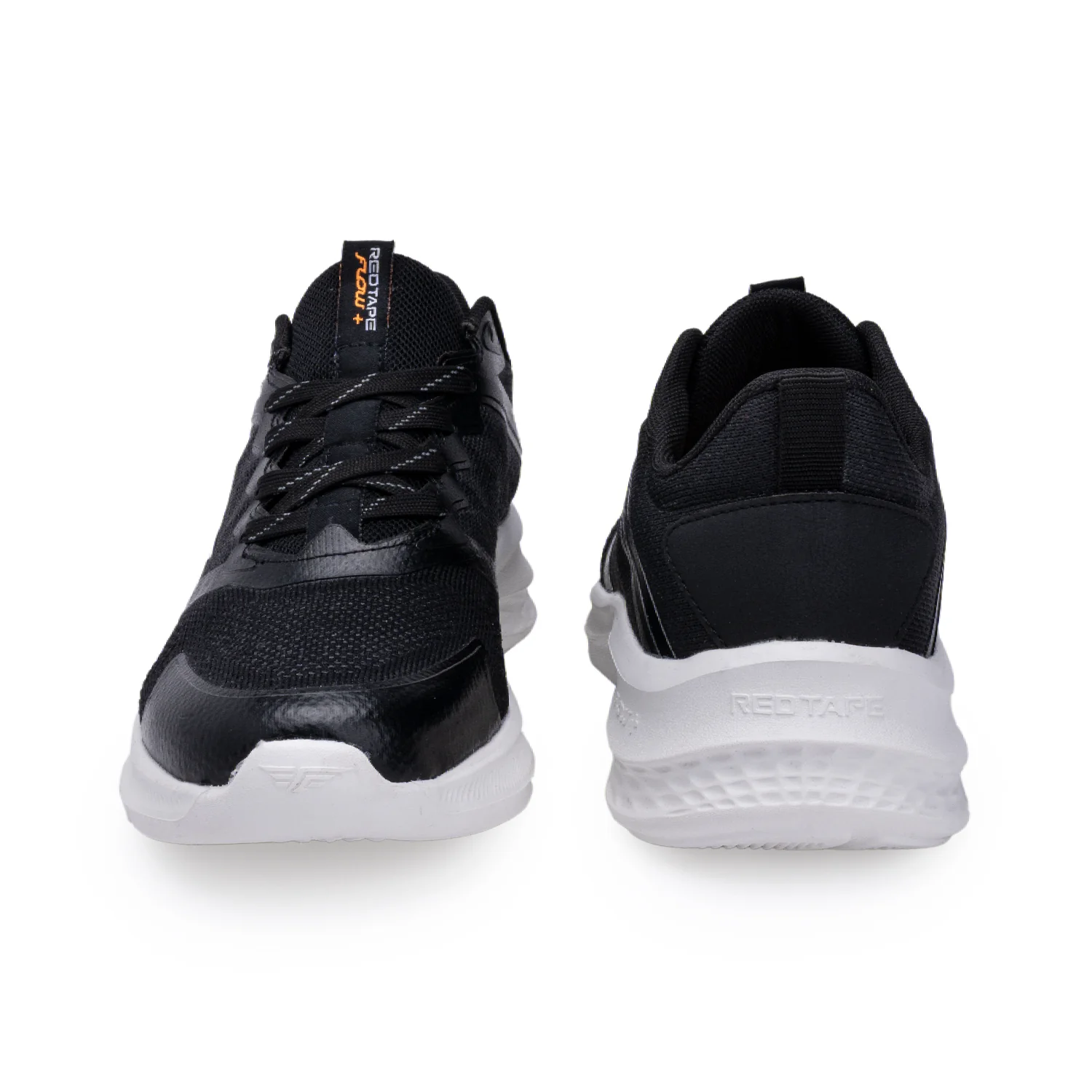 Men Black Walking Shoes - Image 4