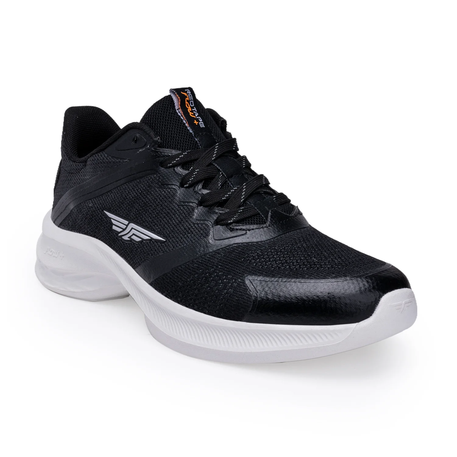 Men Black Walking Shoes - Image 6