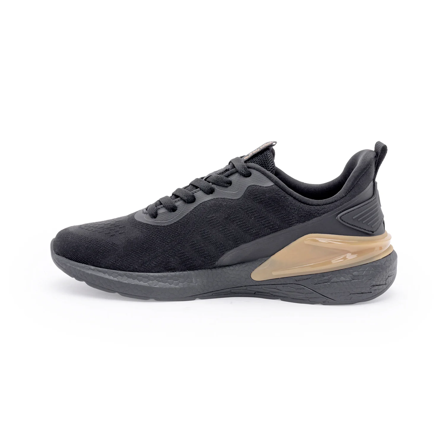 Men Black Walking Shoes - Image 3