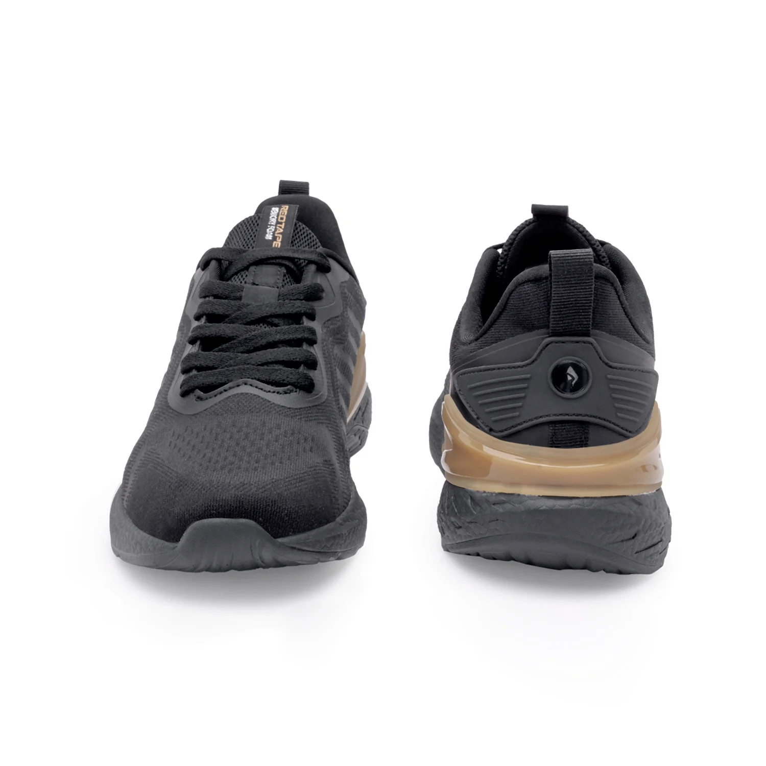 Men Black Walking Shoes - Image 4