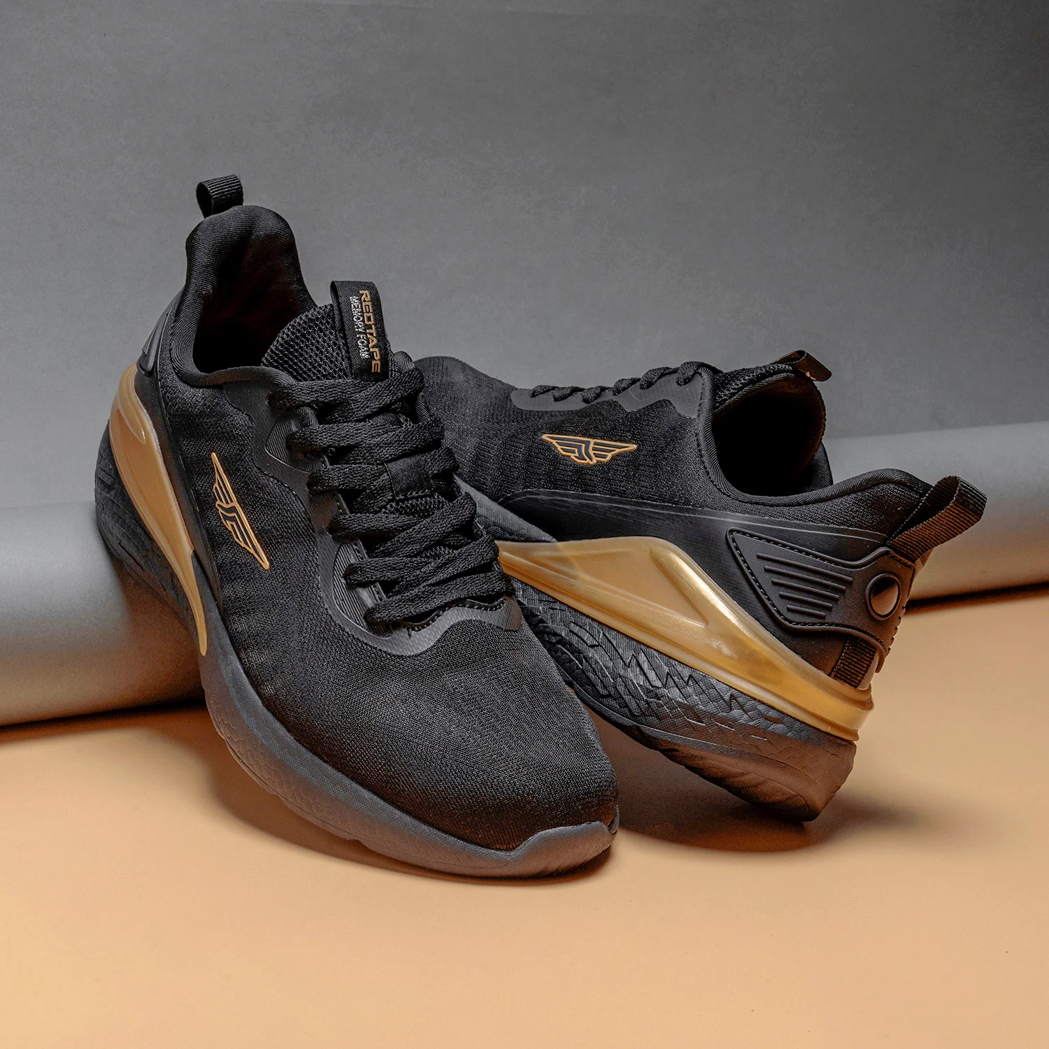 Men Black Walking Shoes - Image 6