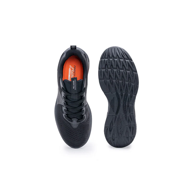 Men's Black Walking Shoes - Image 6