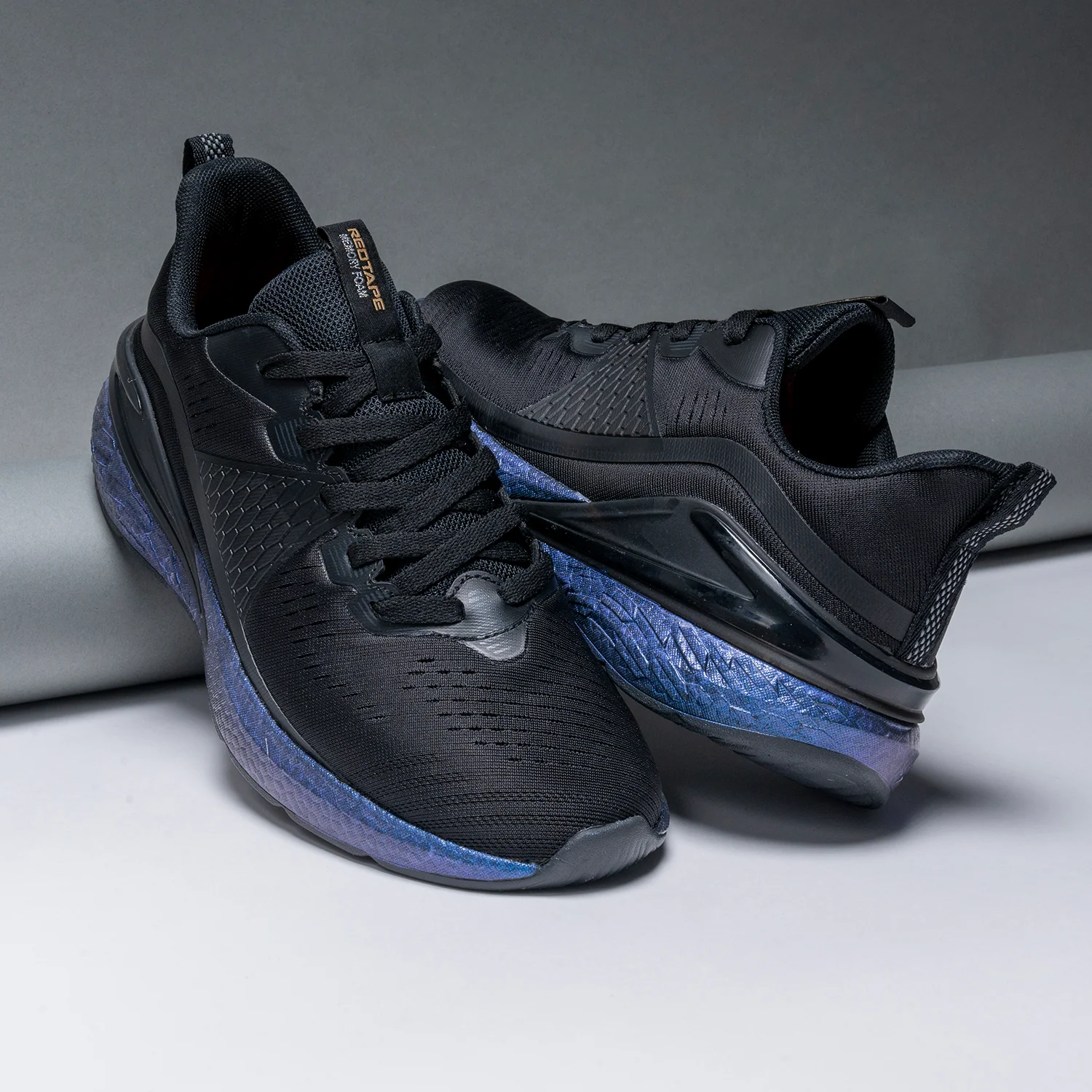 Men's Black Walking Shoes - Image 6