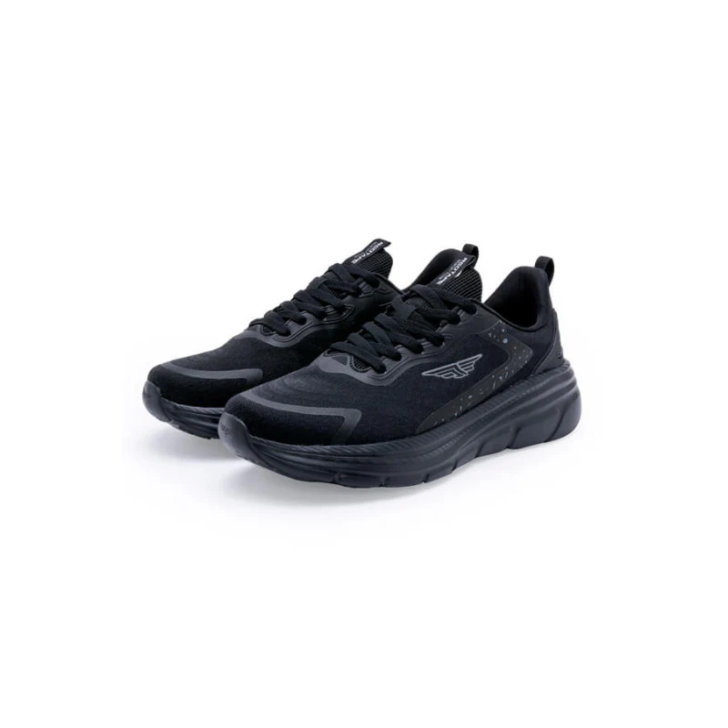 Men's Black Walking Shoes - Image 5