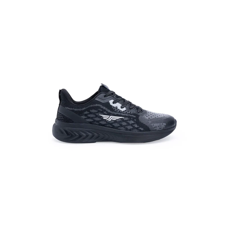 Men Black Walking Shoes - Image 3