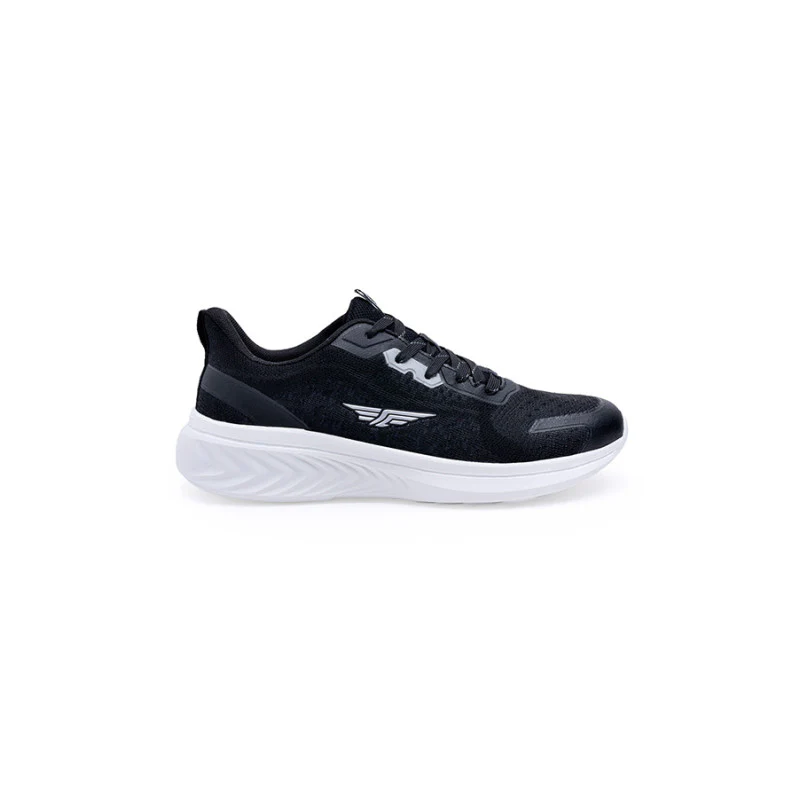 Men Black Walking Shoes - Image 3