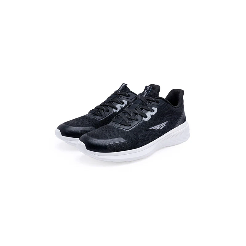 Men Black Walking Shoes - Image 5