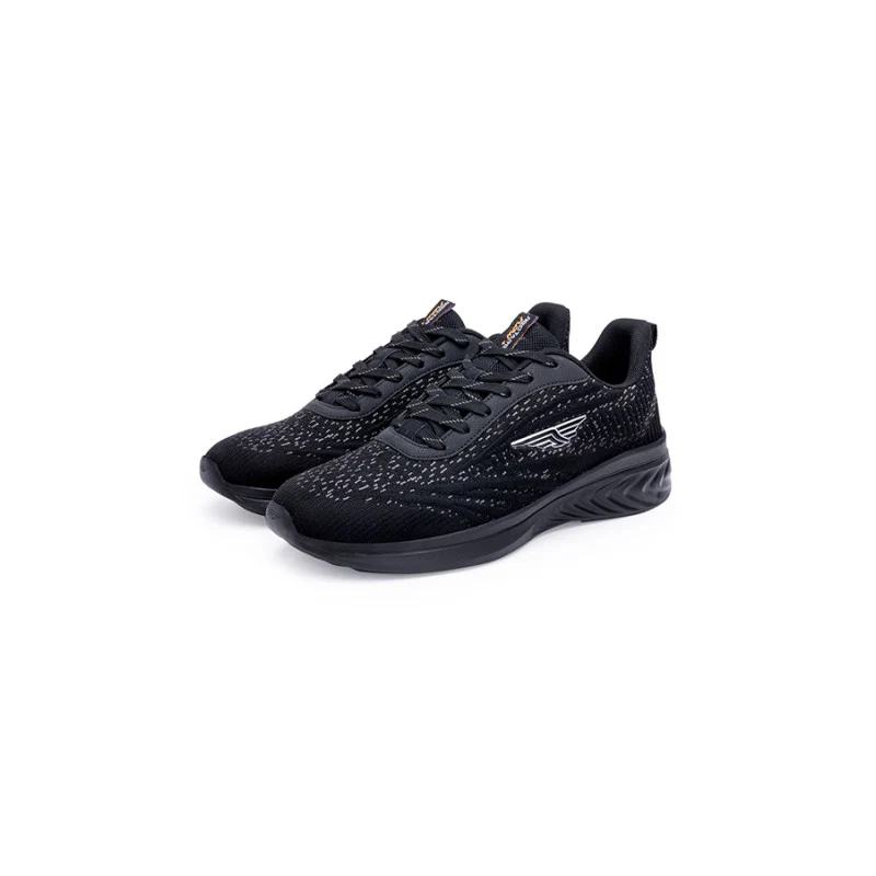 Men's Black Walking Shoes - Image 5