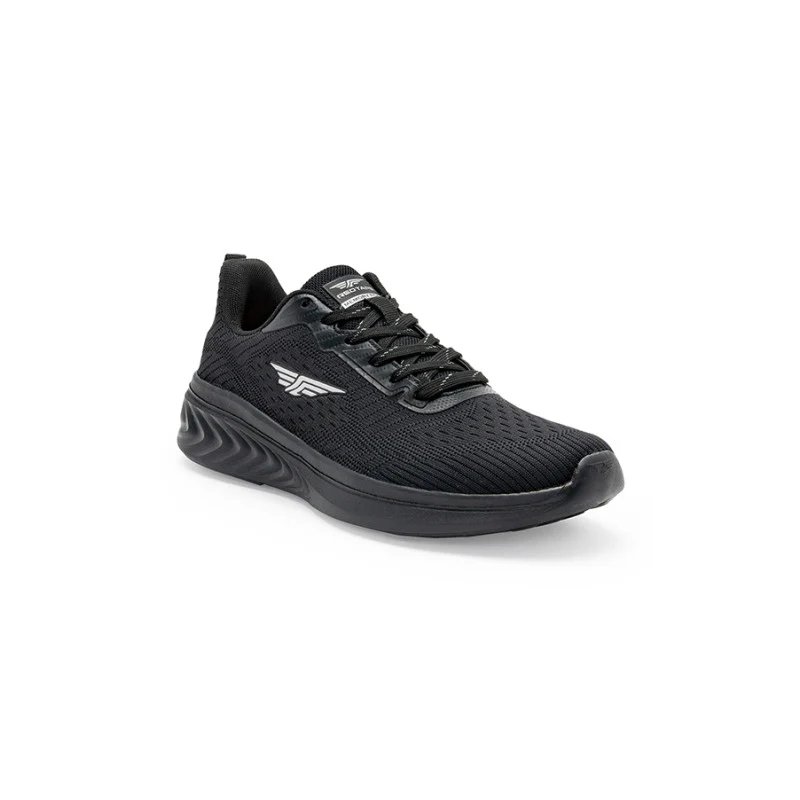 Men's Black Walking Shoes - Image 2