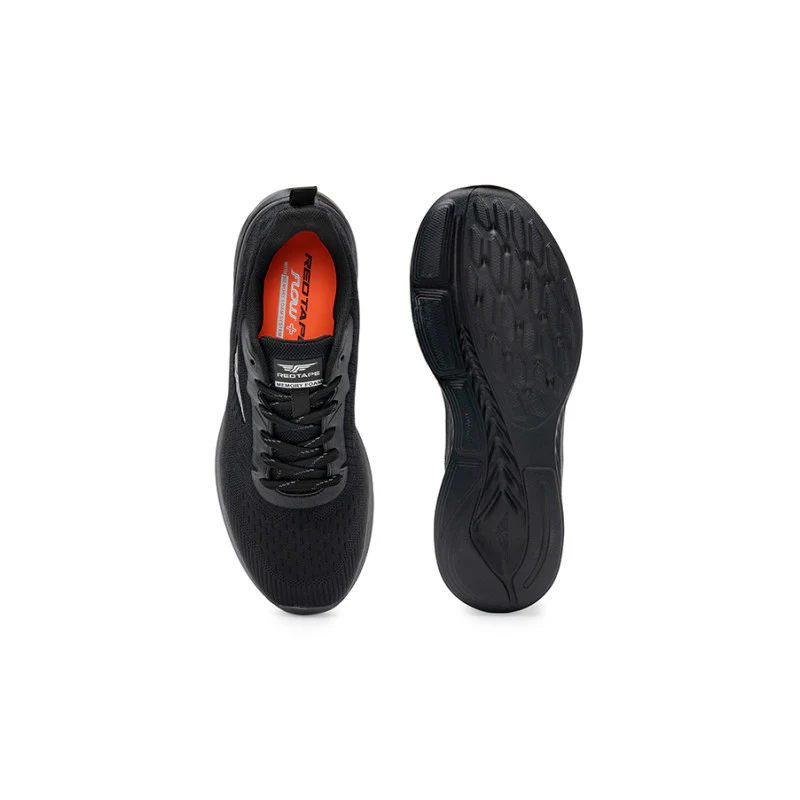 Men's Black Walking Shoes - Image 6