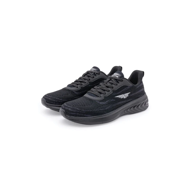 Men's Black Walking Shoes - Image 5
