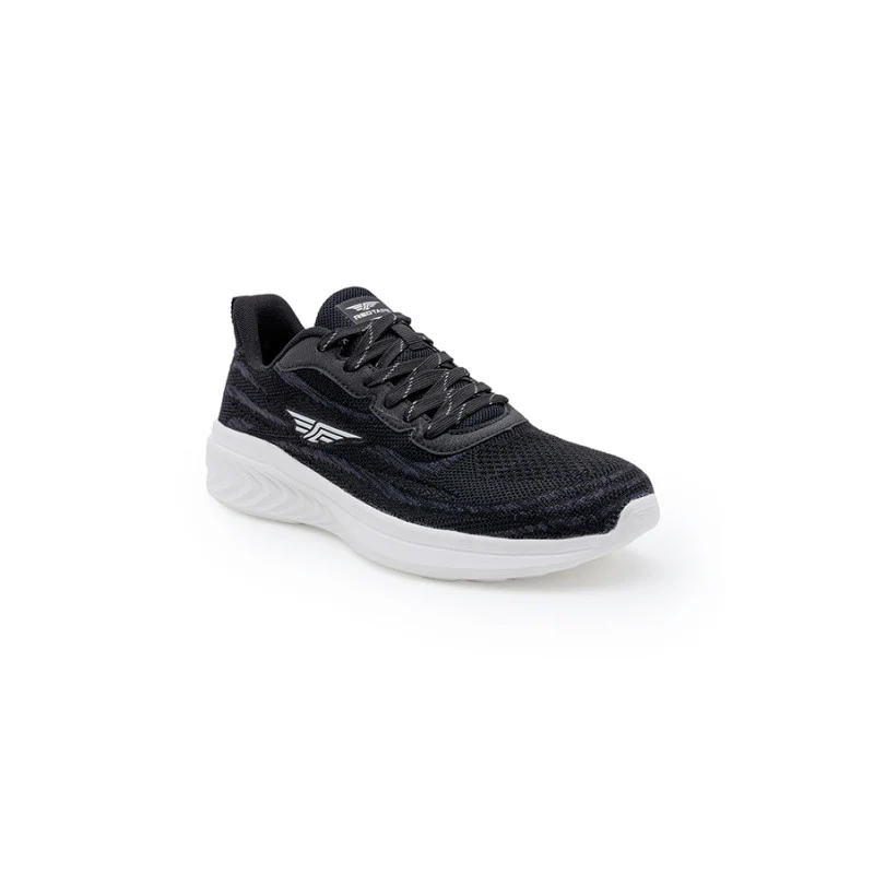 Men's Black Walking Shoes - Image 2