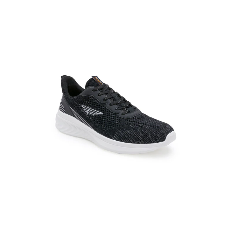 Men's Black Walking Shoes - Image 2