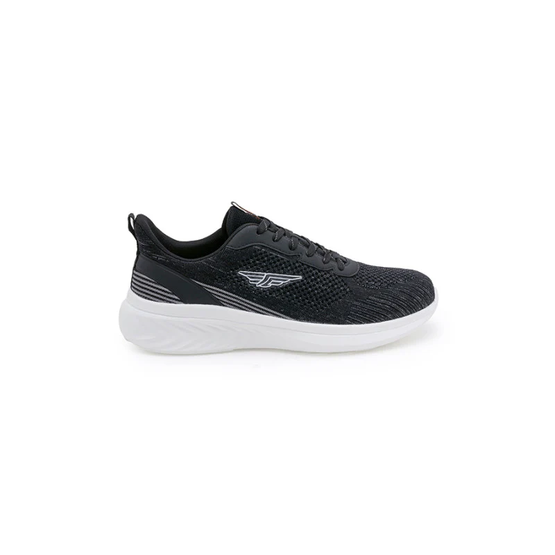Men's Black Walking Shoes - Image 3