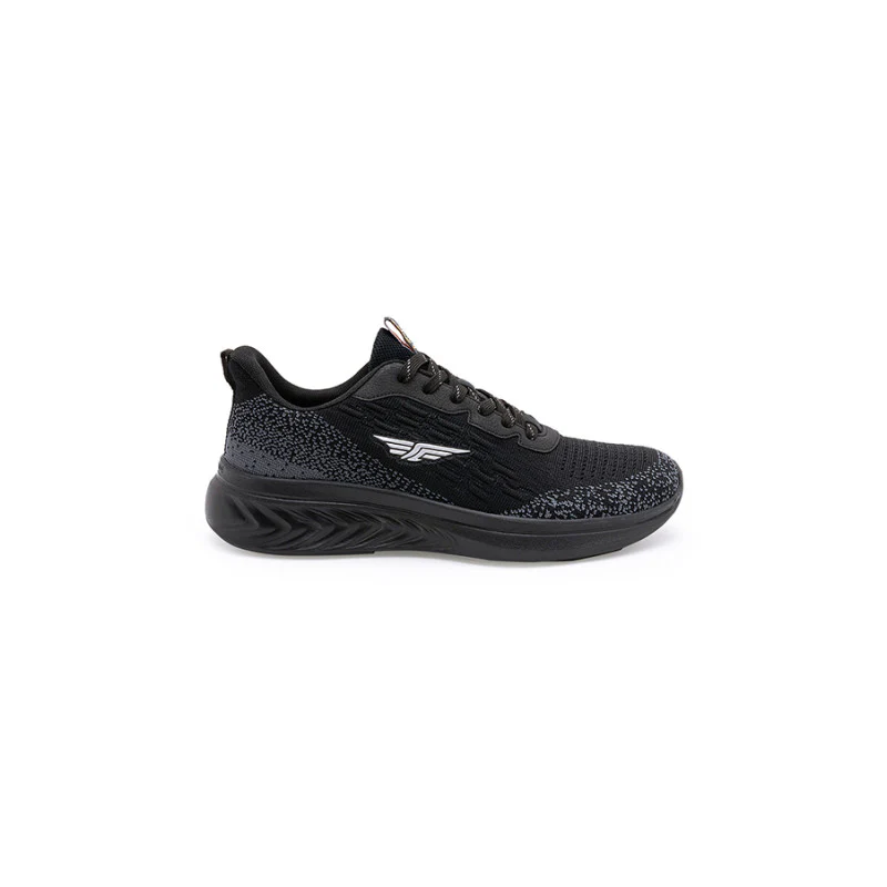 Men's Black Walking Shoes - Image 3