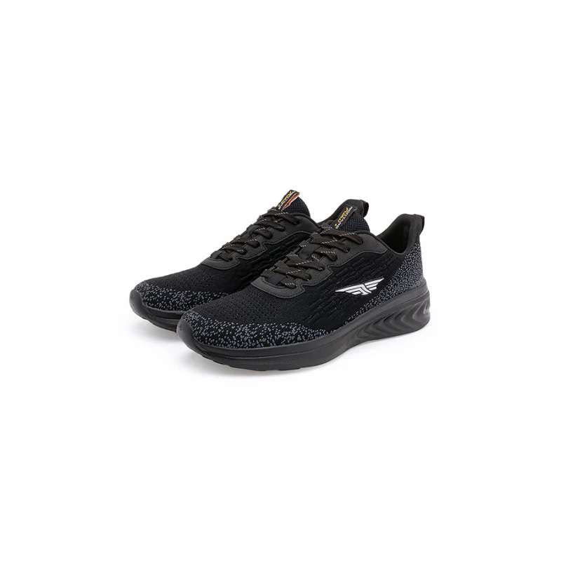 Men's Black Walking Shoes - Image 5