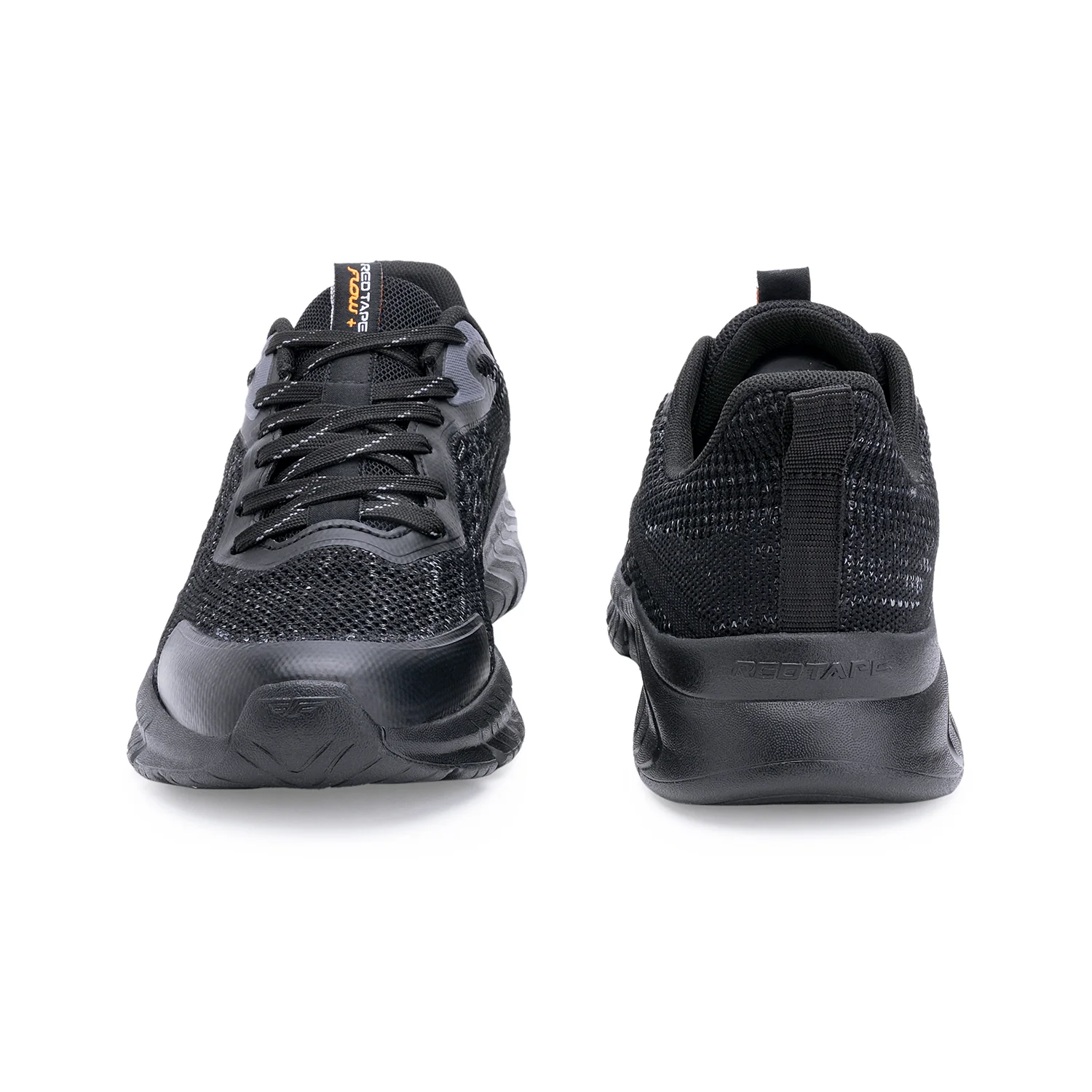 Men Black Walking Shoes - Image 4