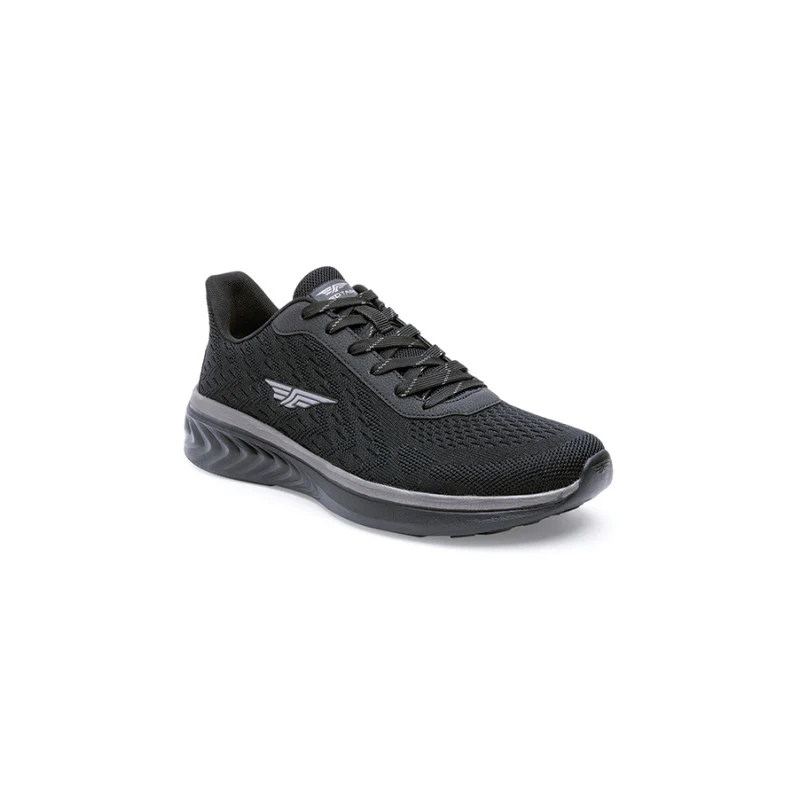Men's Black Walking Shoes - Image 2