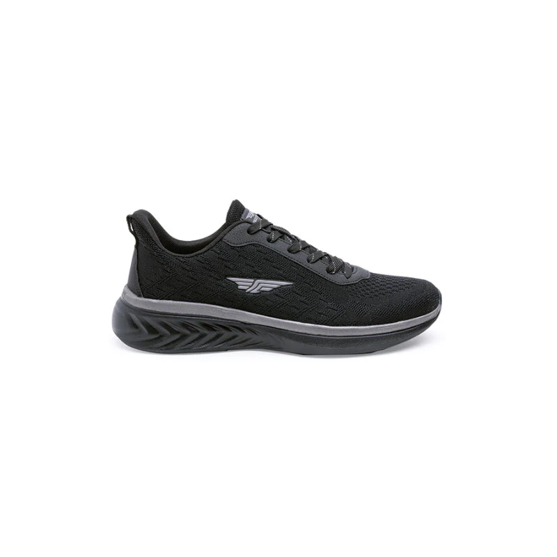 Men's Black Walking Shoes - Image 3