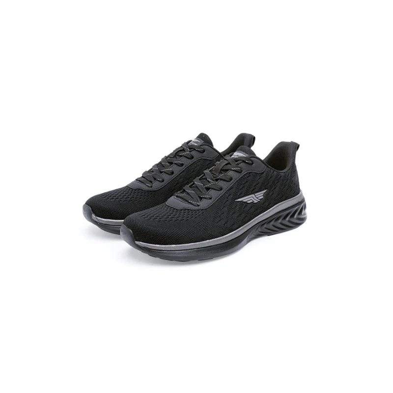 Men's Black Walking Shoes - Image 5
