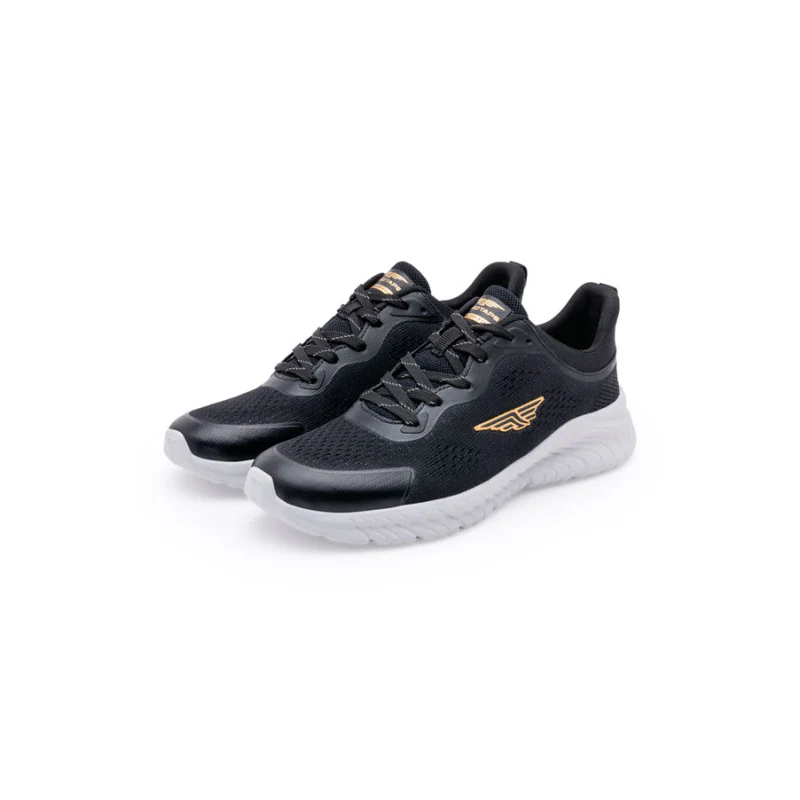 Men's Black Walking Shoes - Image 5