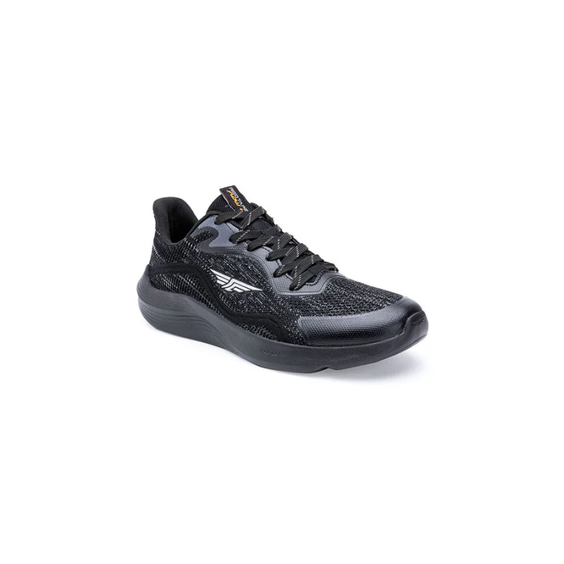 Men Black Walking Shoes - Image 2