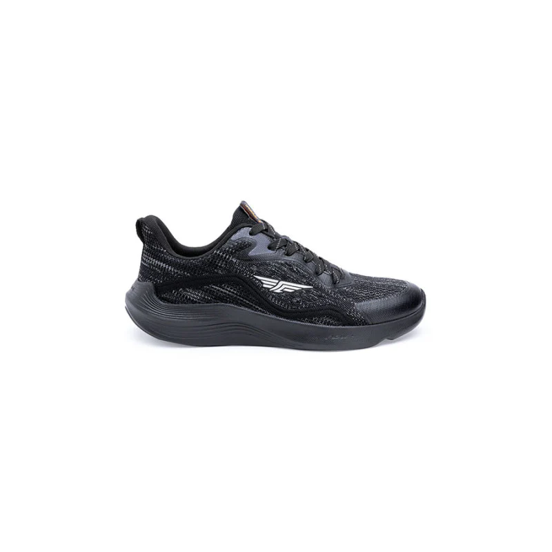 Men Black Walking Shoes - Image 3