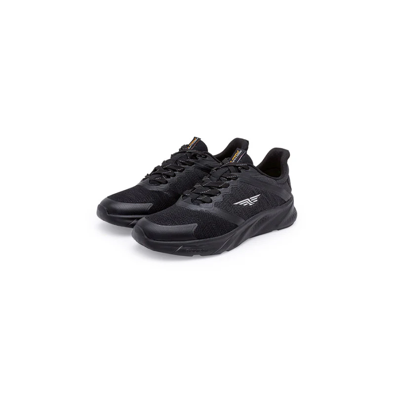 Men's Black Walking Shoes - Image 5