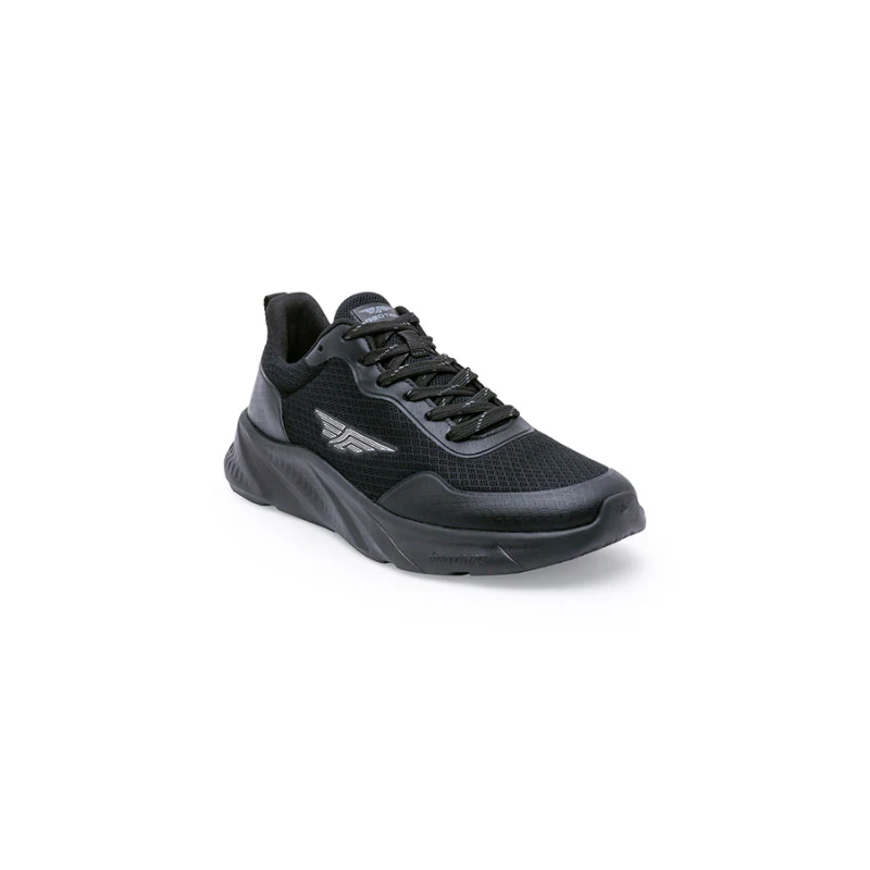 Men's Black Walking Shoes - Image 2