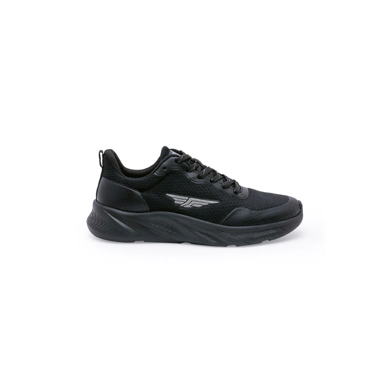 Men's Black Walking Shoes - Image 3