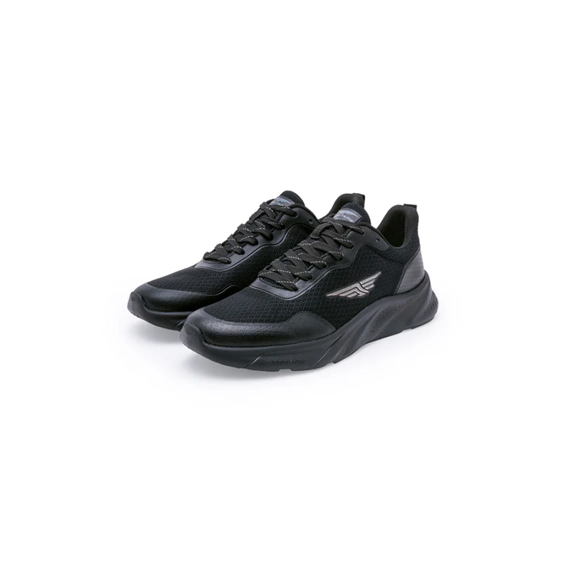 Men's Black Walking Shoes - Image 5