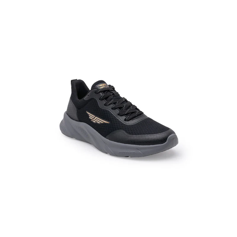 Men's Black Walking Shoes - Image 2