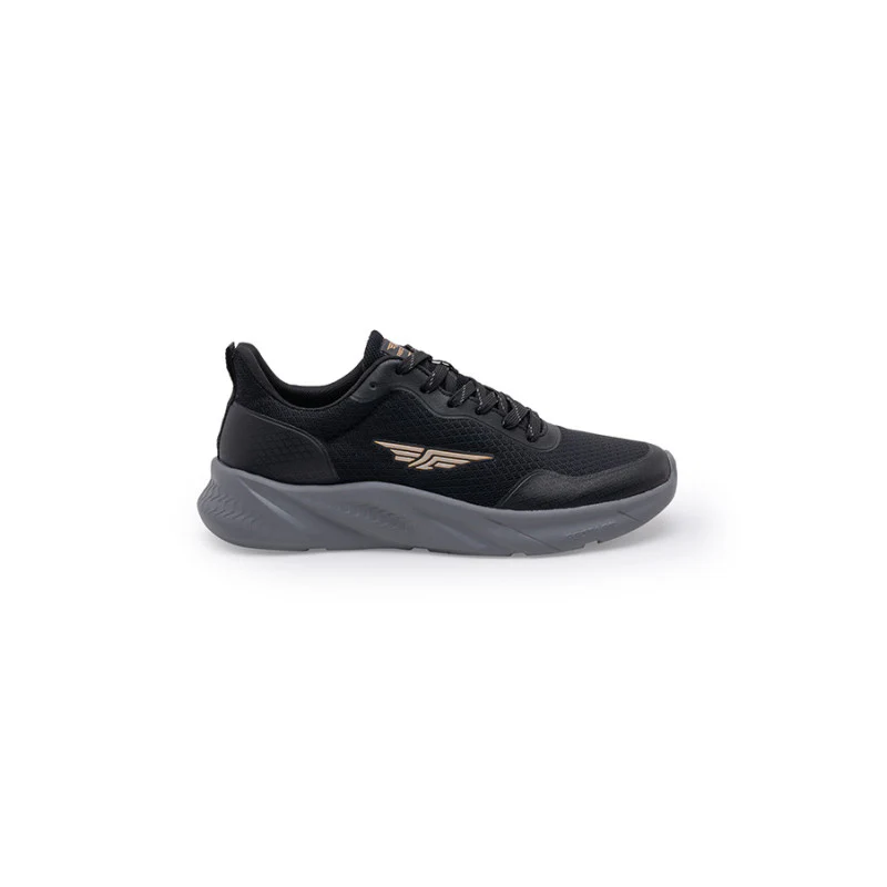 Men's Black Walking Shoes - Image 3