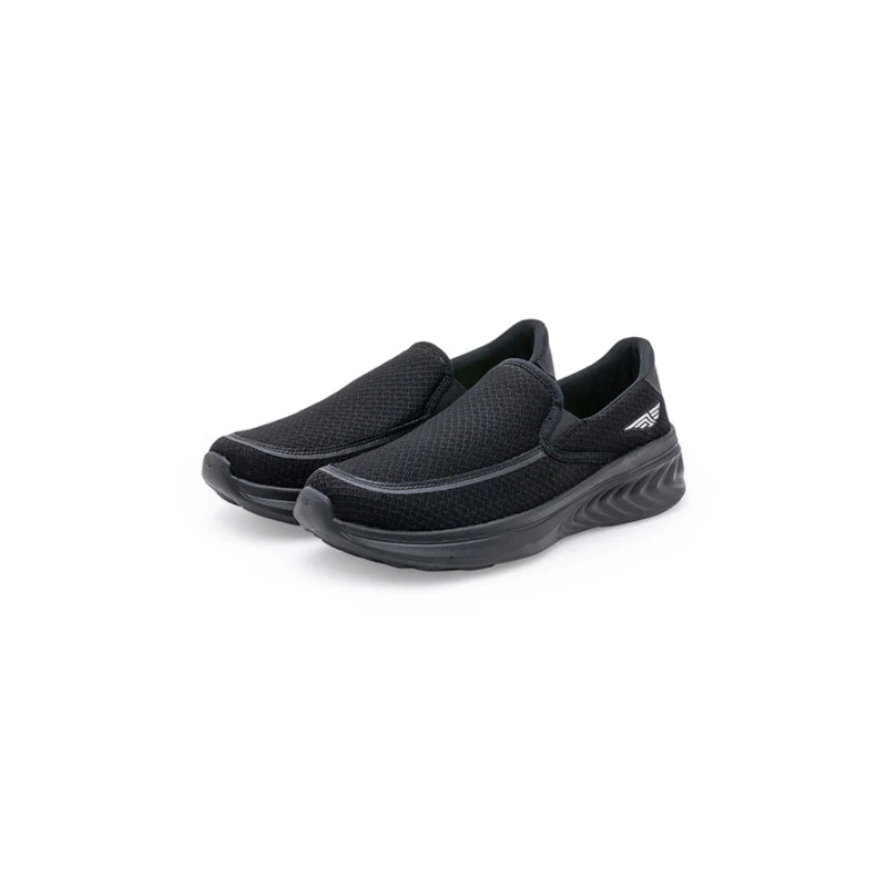 Men's Black Walking Shoes - Image 5
