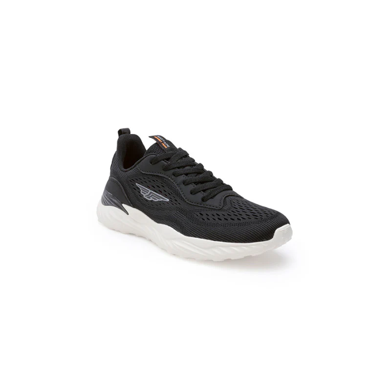Men's Black/White Walking Shoes - Image 2