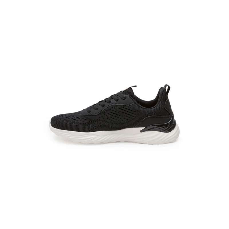 Men's Black/White Walking Shoes - Image 4