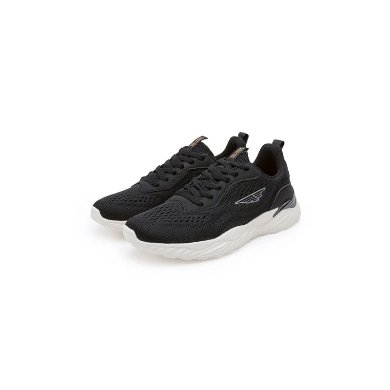Men's Black/White Walking Shoes - Image 5