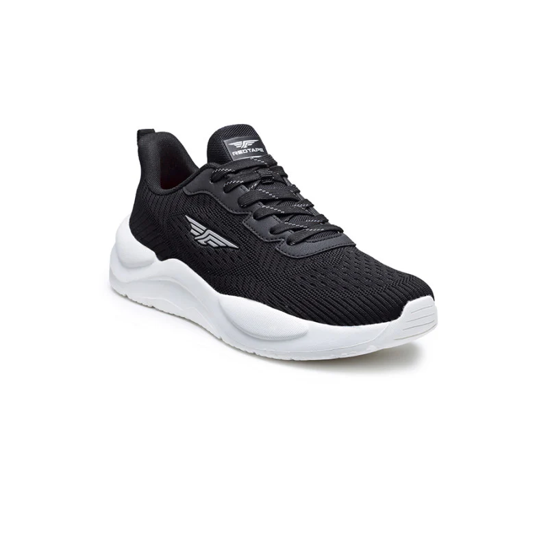Men's Black/White Walking Shoes - Image 2