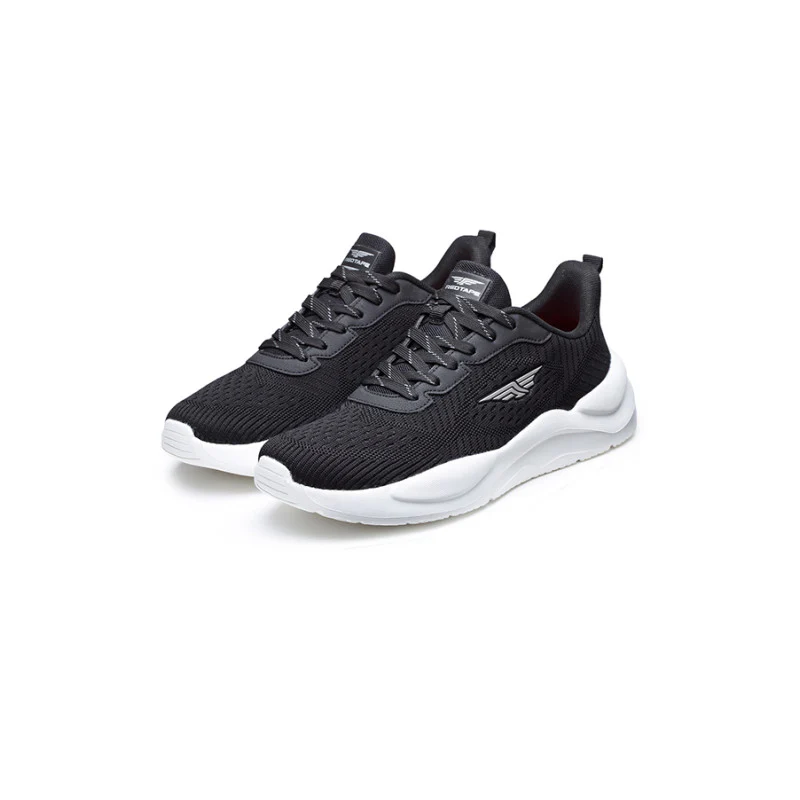 Men's Black/White Walking Shoes - Image 5